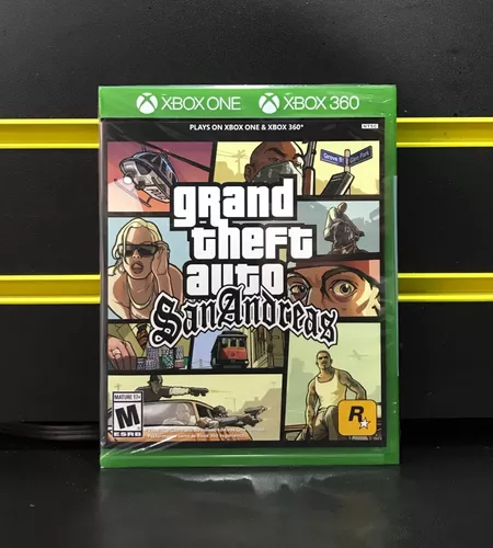 Jogo Gta Grand Theft Auto San Andreas Xbox 360 Xbox One em