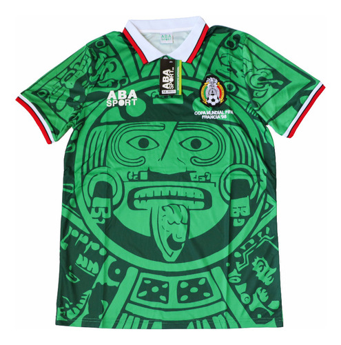 Jersey Selección De México Local Mundial 1998