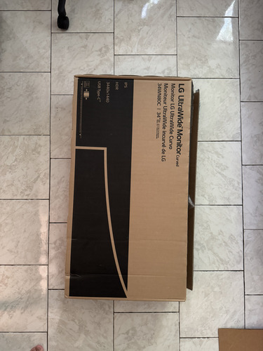 Monitor Curvo LG Ultrawide Ips 34 Pulgadas 34wn80c Uhd (Usado)