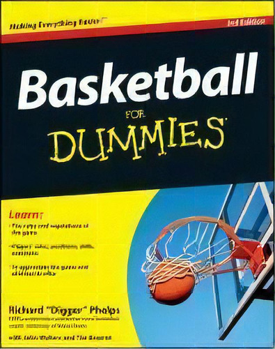 Basketball For Dummies, De Richard Phelps. Editorial John Wiley & Sons Inc, Tapa Blanda En Inglés