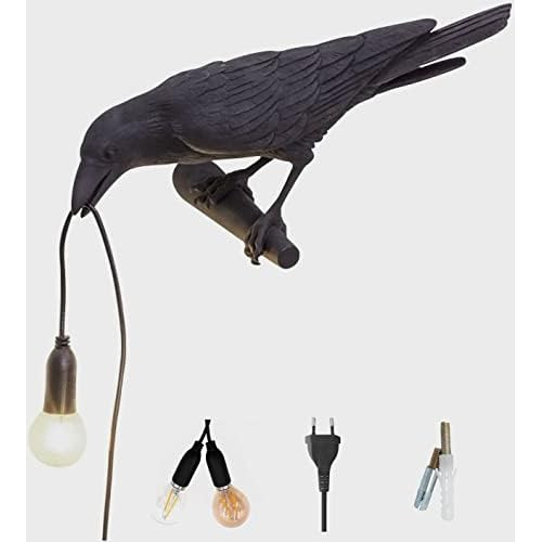 Raven Light Lamp Wall Decoration Led Lamp Bird Light Bi...