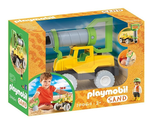 Playmobil Drilling 70064 Vehículo De Perforación En Stock!!!