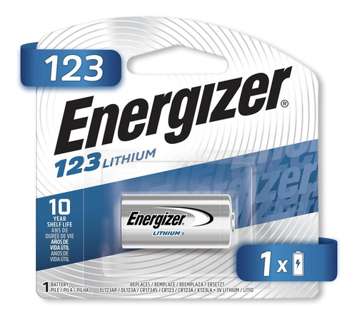 Pila Energizer 123 Blister 6 Unidades