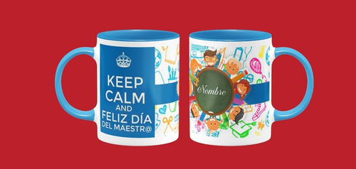 Imagen 3 de 6 de Tazas Personalizadas Dia Del Maestro