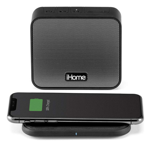 Ihome Portátil Bluetooth Spk Inalámbrico, Negro