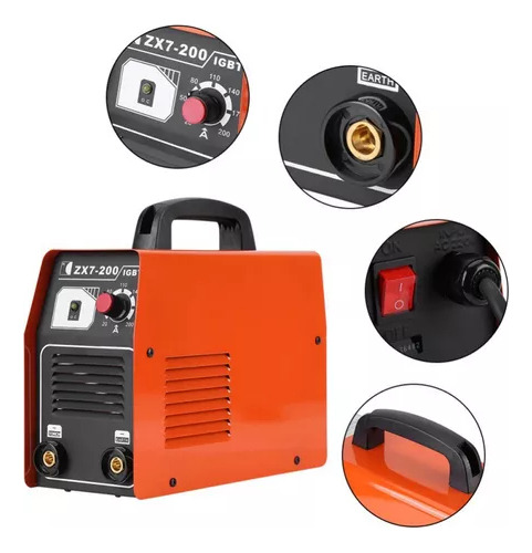 Máquina De Soldadura Manual Inverter Welder Dc Inverter