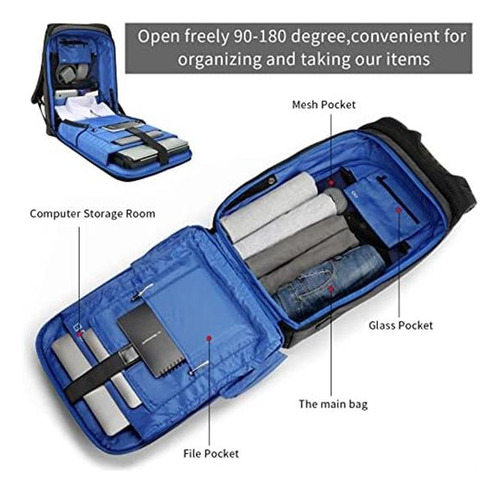 Kingsons Mochila Para Computadora Portátil, Bolsa De Computa