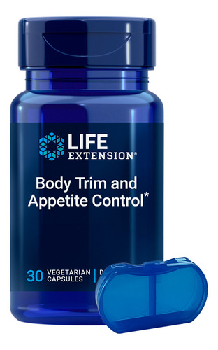 Body Trim Apetit Control Life Extension 30 cápsulas sem sabor com suporte