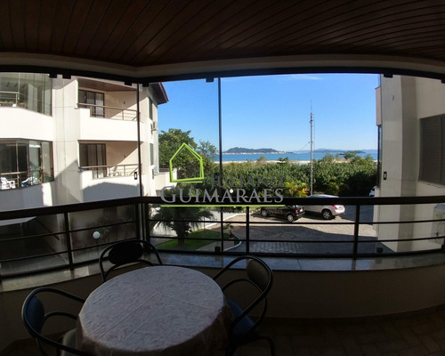 Imagem 13 de 30 de Apartamento Pé Na Areia Com Vista Mar, Residencial Á Venda, Ponta Das Canas, Florianópolis Sc - Ap00643 - 69549931