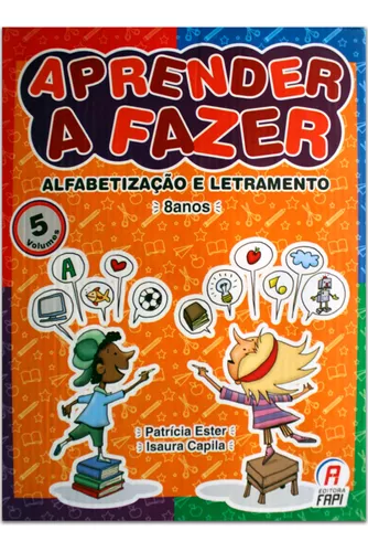 Jogo Pedagógico Aprendendo a escrever  Material Estruturado Atividades de  Alfabetização