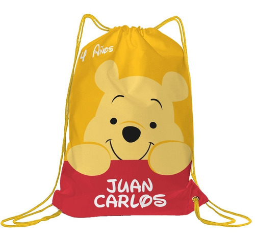 15 Morralitos Dulceros Personalizados, Fiestas, Oso Pooh