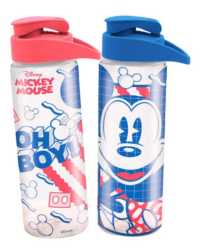 Imagen 3 de 10 de Botella Refill Mickey Disney Reutilizables 750 Ml Original