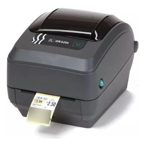 Imagen 3 de 6 de Impresora Etiquetas Zebra Gk420t Usb Red Lan C/soft