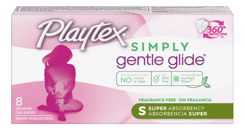 Playtex Tampones Súper Sin Aroma 8und