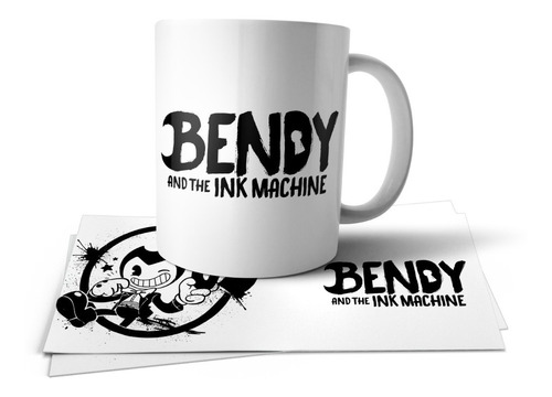 Bendy And The Ink Machine Taza Polimero Tu Propio Estilo #2