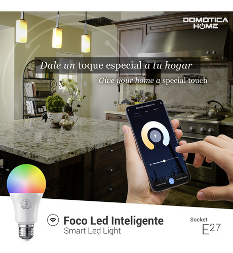 Alexa Echo Show 8 Negro + Focos Led Inteligentes 2 Pack