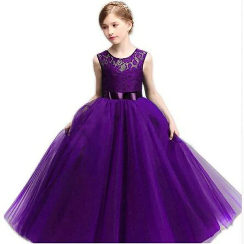 Vestido Festa, Dama Comunhao Daminha Tam 12 Anos Bege Marfim