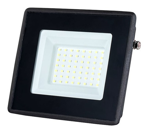 Proyector De Área 50w Smd Thin Light 6000k Luz Cálida