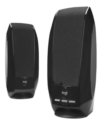 Parlantes Logitech S150 2.0 Multimedia Black Usb Pc Notebook