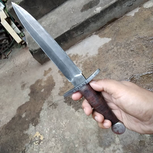 Daga Templaria Forjada A Mano
