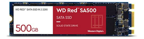 500 Gb Western Digital Wd Red Sa500 Nas 3d Nand Ssd Interno 