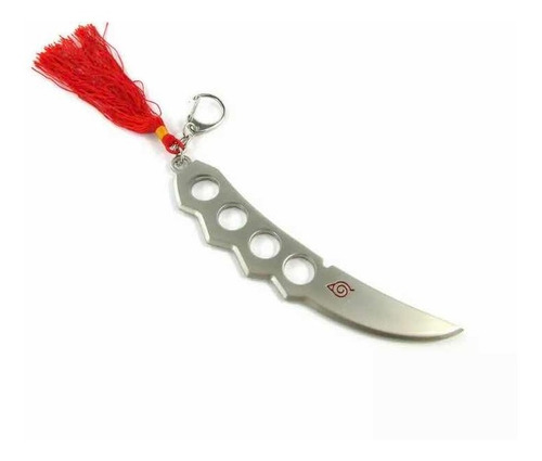Llavero Naruto Espada Kohoha Ninja Sarutobi Asuma Silver