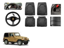 Comprar Tapetes Rudos Gruesos + Volante Jeep Wrangler Tj 1997 A 2006