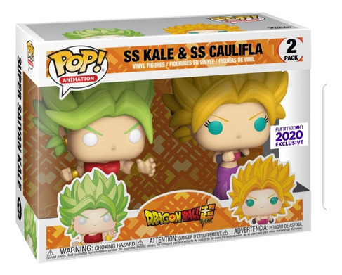 Funko Pop! Dragon Ball Kale And Caulifla 2-pack Funimation 