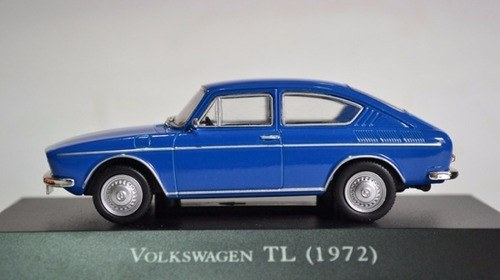 Imagem 2 de 4 de Miniatura Vw Tl 1972 Escala 1/43 Carros Inesqueciveis