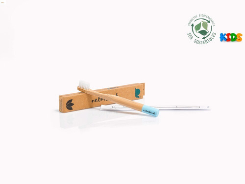 Imagen 2 de 3 de Cepillo De Bambu, 100% Biodegradable, Naturbrush