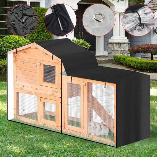 (b) Fundas Para Conejeras De Conejo Con Forma De Caja Para P