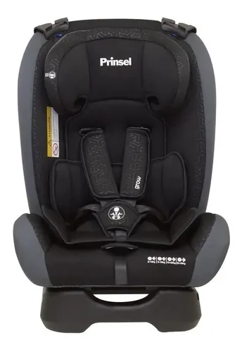 Autoasiento Prinsel Grow Reclinable Acojinado Color Gris