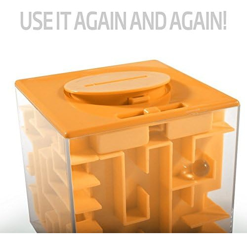 Caja De Rompecabezas Trekbest Money Maze: Una Forma Única Y