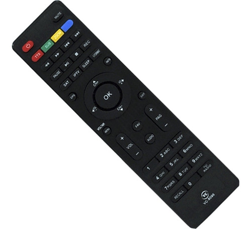 Controle Remoto Conversor Digital Cine Box  Vc8096