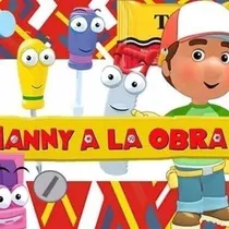 Comprar Kit Imprimible Candy Bar Golosinas De Manny A La Obra Tita