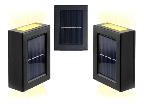 Foco Doble Luz X6 Solar Led Exterior Caminero Fotocelula Ax®