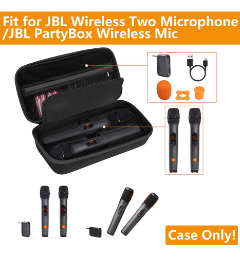 Funda De Micrófono Inalámbrico Lebared Para Jbl Wireless Two
