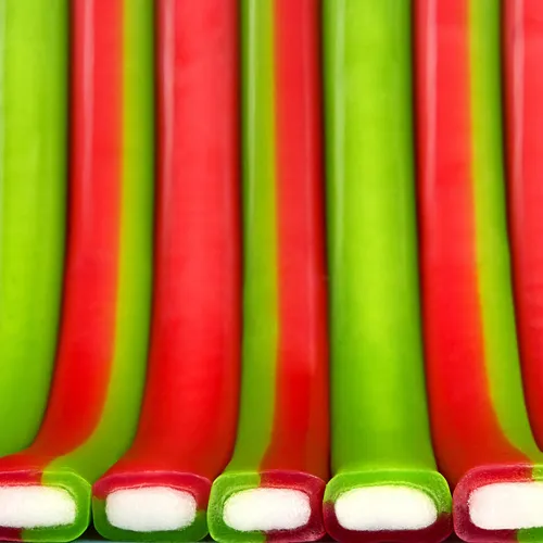 Sweetarts Soft & Chewy Ropes Candy, Sabor A Bayas De Sandia,