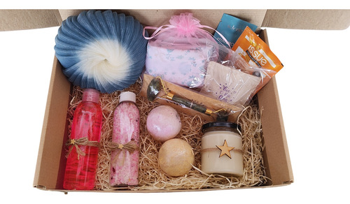 Caja Regalo-gift Box Spa Kit Relax Y Belleza
