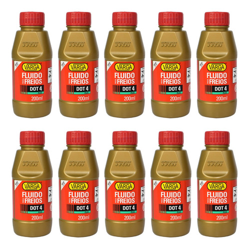Fluido Freios Varga Trw Dot4 Dot 4 Com 10 Und