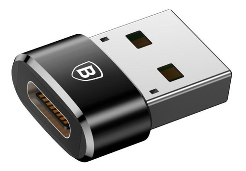 Adaptador Usb 3.0 Macho A Usb-c Hembra Baseus 5a Negro