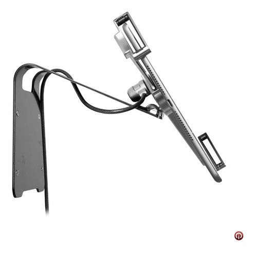 Base Soporte Seguridad Robo Para iPad Instalación Pared Muro
