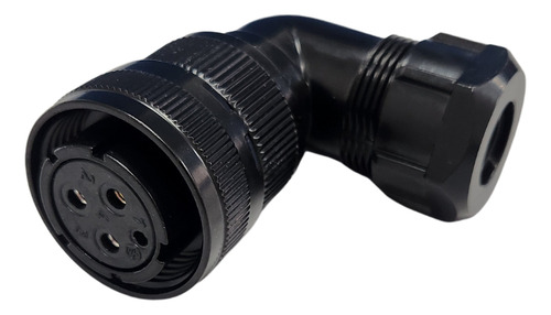 Conector Fêmea Militar P/ Cabo 4 Pinos W2-4vias