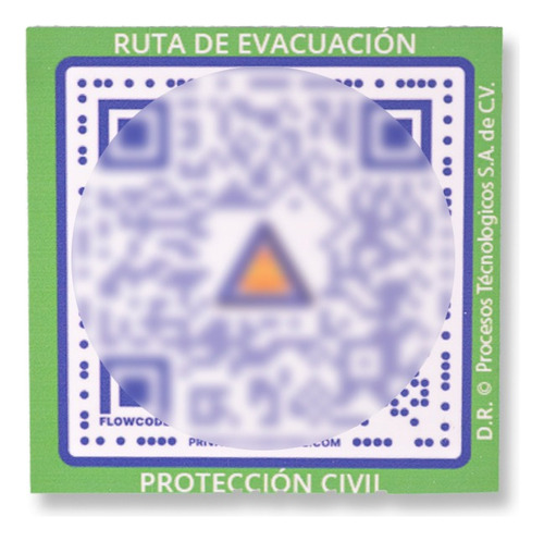 Código Qr Ruta De Evacuación