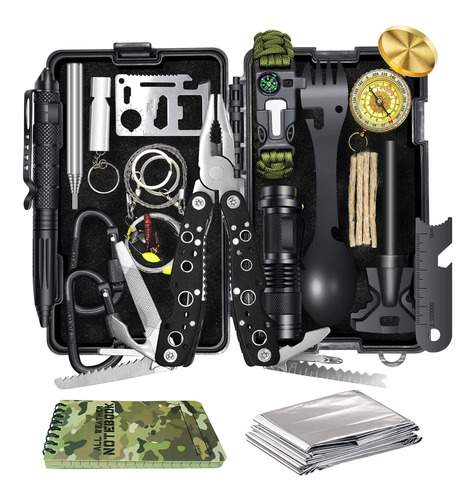 Kit De Supervivencia De Emergencia Para Camping Combinación