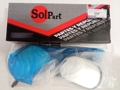 Set Espejo Retrovisor En125 Original Solpart 