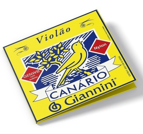 Imagem 1 de 1 de Encordoamento Violão Nylon Giannini Corda Canário