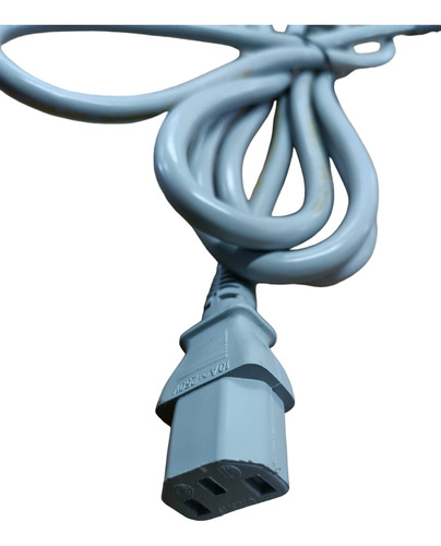 Cabo Força Pc Ac Fonte Tripolar 3mm Plug 20 Amperes 1,50m