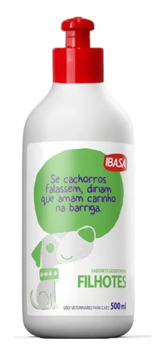 Sabonete Liquido Filhote 500ml Ibasa