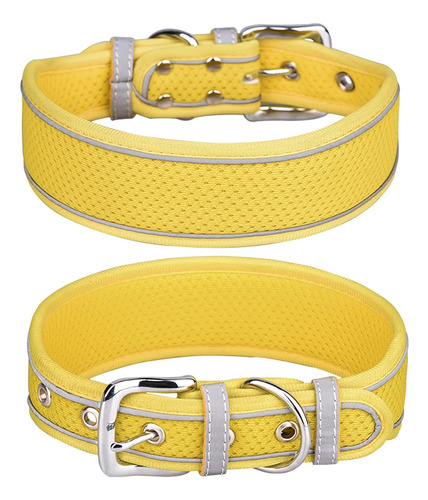 Haoyueer Collar De Perro Grande, Collar De Malla Transpirabl